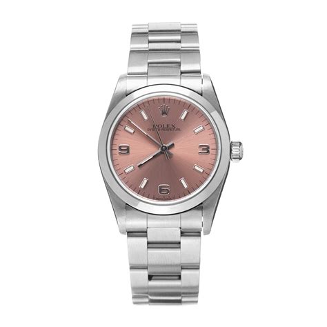 rolex oyster perpetual pink dial|Rolex Oyster Perpetual size chart.